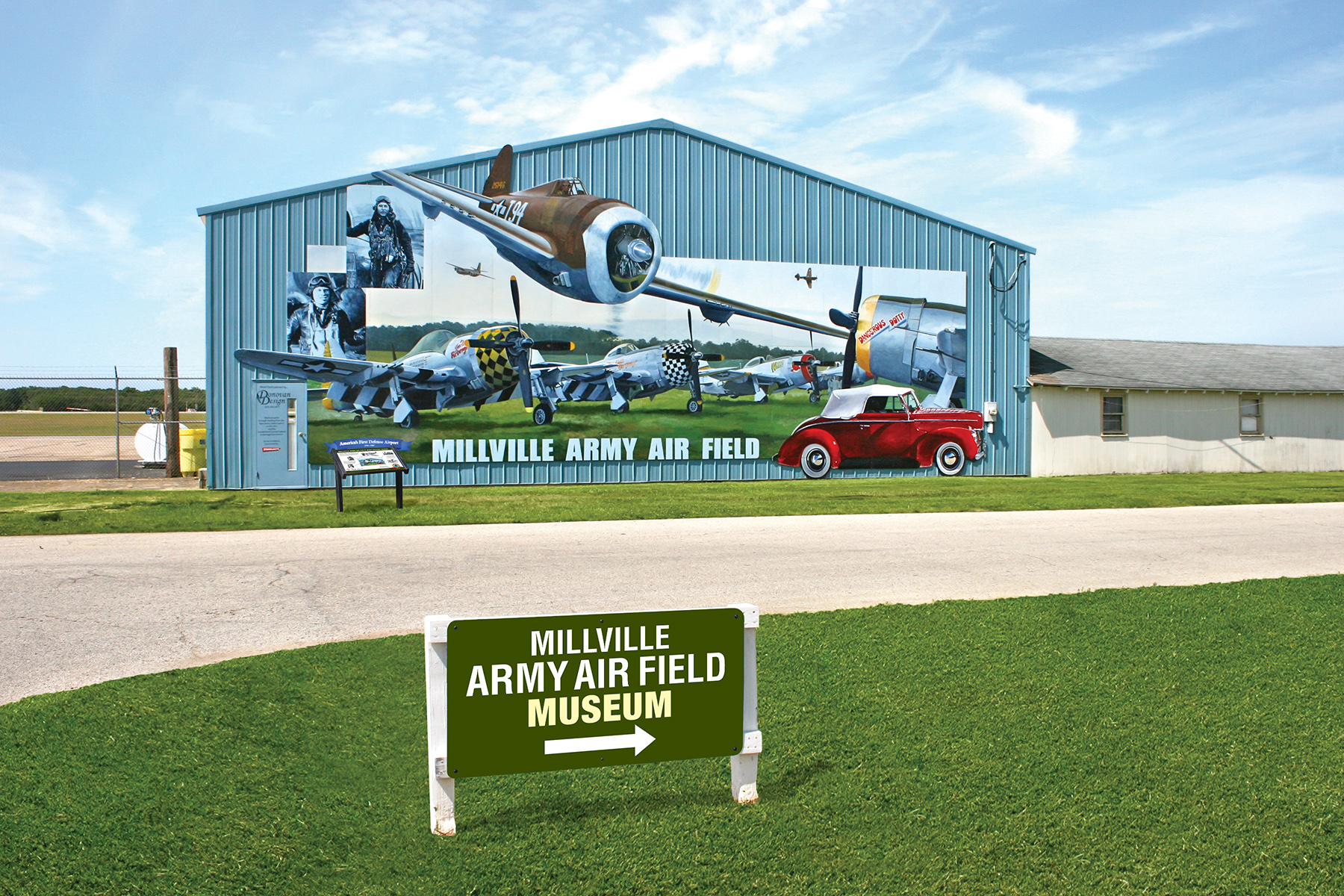Murals Millville Airshow